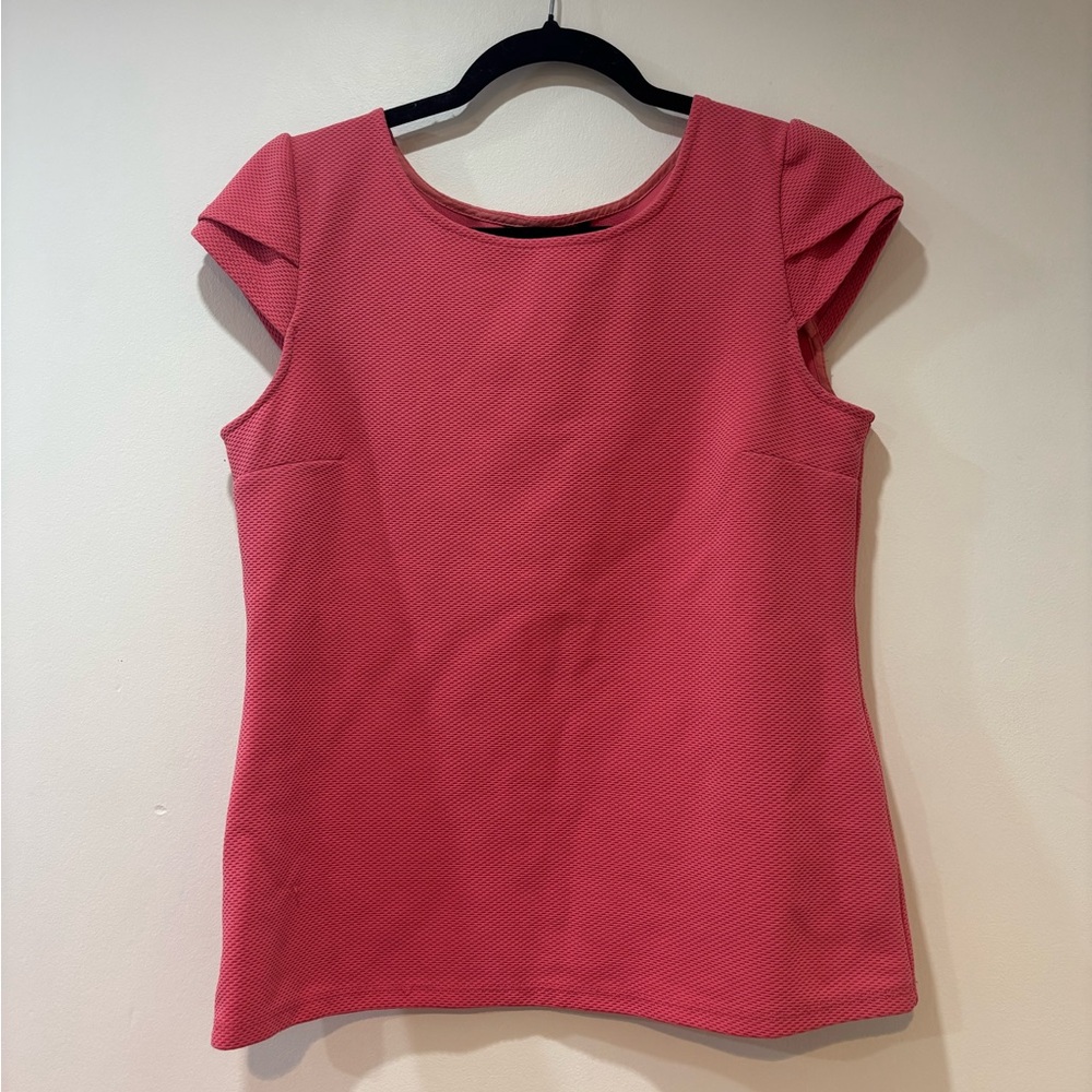 Women's Pink Cap Sleeve Top